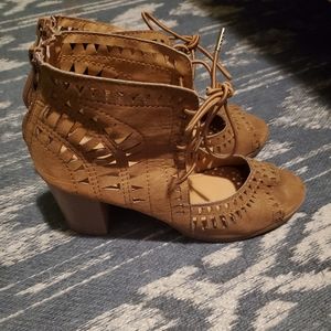Top Moda suede heels